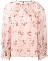 Thumbnail for your product : Emilia Wickstead Lauren rose print blouse