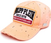 Thumbnail for your product : Philipp Plein Paint Splatter Logo Baseball Cap