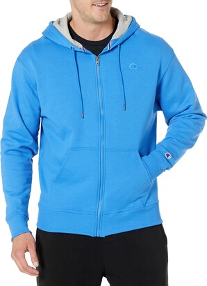 Champion Men's Powerblend Fleece Full Zip Hoodie Hooded Sweatshirt