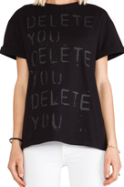 Thumbnail for your product : etre cecile x Richie Culver Delete You Oversize T-Shirt
