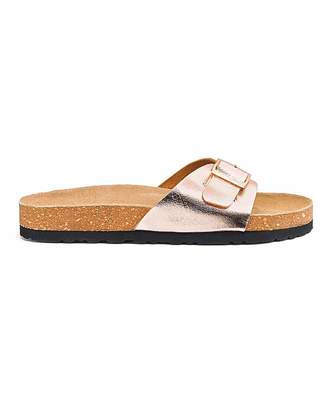 Jd Williams Leather Footbed Mule Sandals E Fit