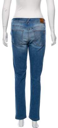 DL1961 Mid-Rise Straight-Leg Jeans