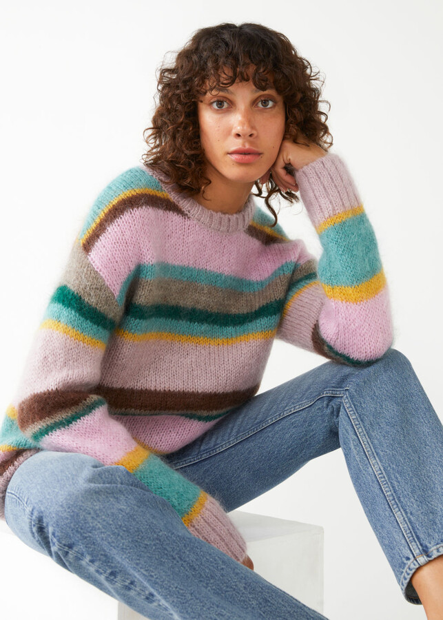 And other stories Relaxed Mohair Knit Jumper ShopStyle