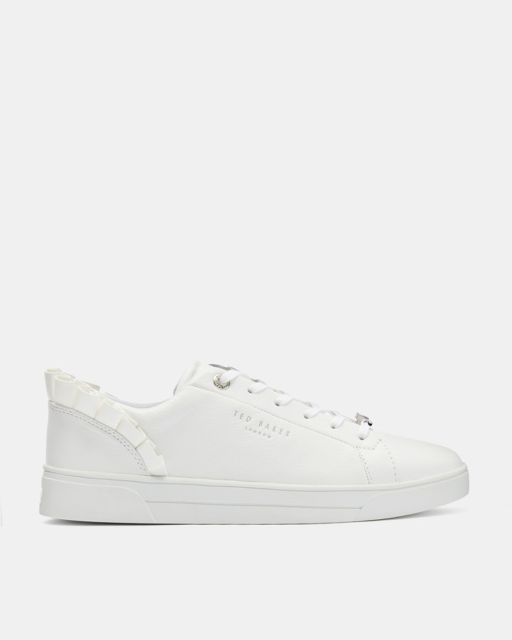Ted Baker ASTRINA Ruffle detail trainers - ShopStyle Sneakers & Athletic  Shoes