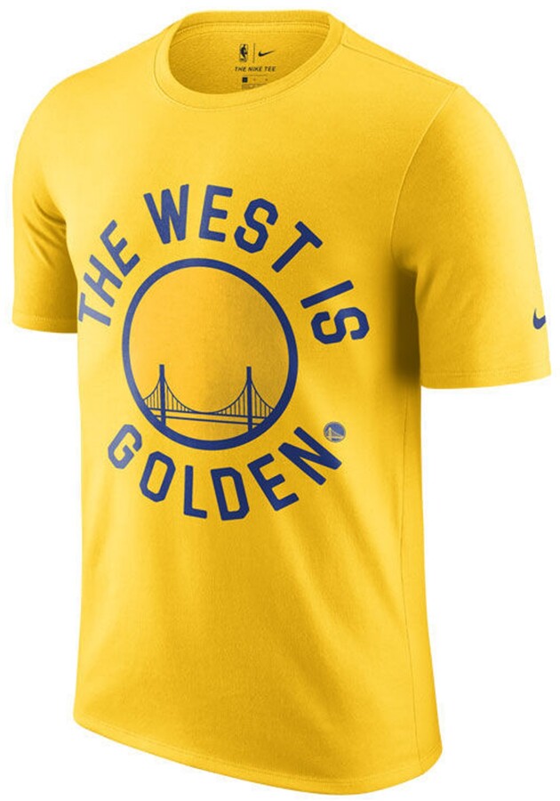 Nike Men's Golden State Warriors Hardwood Classic Slogan T-Shirt - ShopStyle