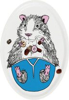 Thumbnail for your product : Jimbob Art - Guinea Pig Biscuits Oval Tea Tray