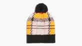 Thumbnail for your product : Levi's Plaid Pom Beanie