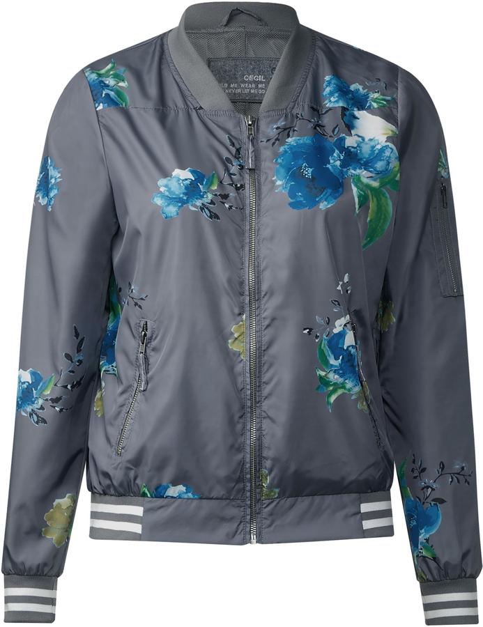 Cecil Blouson mit Blüten - ShopStyle Jackets