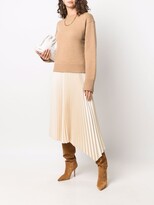 Thumbnail for your product : Jil Sander Cashmere-Blend Knitted Jumper