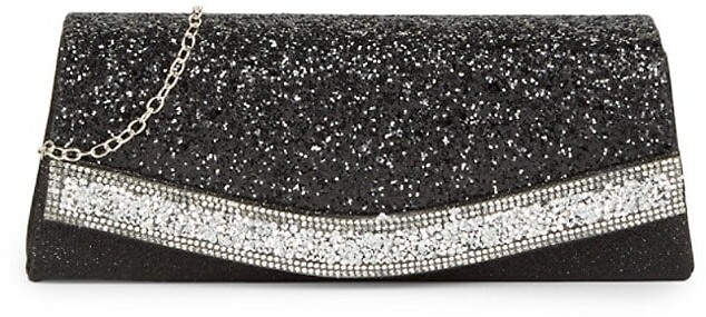 black and gold clutch