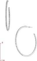Thumbnail for your product : Roberto Coin Extra Large Diamond Hoop Earrings