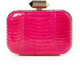 Thumbnail for your product : Badgley Mischka Jane Watersnake Clutch