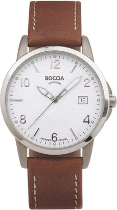 Boccia Sport 604-01 Gents Watch with Leather Strap