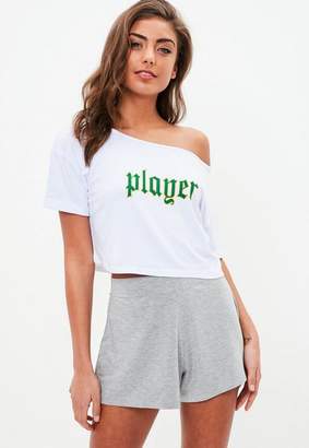 Missguided Player Short Pyjama Set