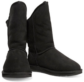 Australia Luxe Collective Spartan Ribbed-Trimmed Shearling Boots
