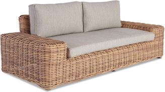 WISTERIA DESIGNS Sandy Point Outdoor Wicker 3 Seater Lounge