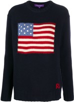 Thumbnail for your product : Ralph Lauren Collection Flag Logo Cashmere Jumper