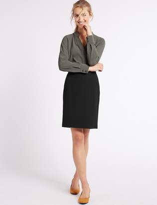 Marks and Spencer Jersey Straight Mini Skirt