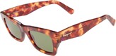 Thumbnail for your product : Ferragamo 51mm Rectangle Sunglasses