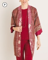 Thumbnail for your product : Travelers Collection Petite Mixed-Print Kimono
