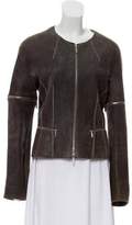 Thumbnail for your product : Sylvie Schimmel Suede Leather Jacket