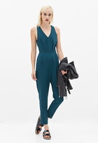 Thumbnail for your product : Forever 21 Cutout Pleated Jumpsuit