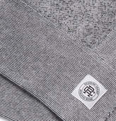 Thumbnail for your product : Reigning Champ Melange Fleece-Back Cotton-Blend Jersey Sweatshirt - Men - Gray