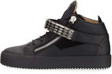 Thumbnail for your product : Giuseppe Zanotti Men's Stan Suede & Leather Mid-Top Sneakers