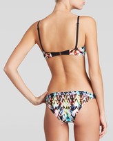 Thumbnail for your product : Milly Batik Print Split Underwire Bikini Top