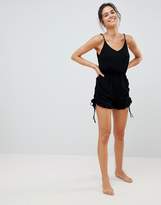 Thumbnail for your product : Glamorous Tie Detail Beach Romper