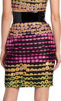 Thumbnail for your product : Moschino Vinyl Waist & Glitter Polka-Dot Skirt