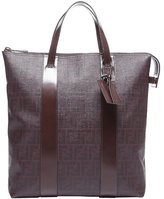 Thumbnail for your product : Fendi Pre-Owned Zucca Spalmati Large Tote Bag
