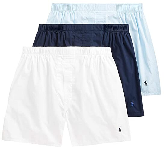 Polo Ralph Lauren Classic Fit 3 Packaged Woven Boxers - ShopStyle