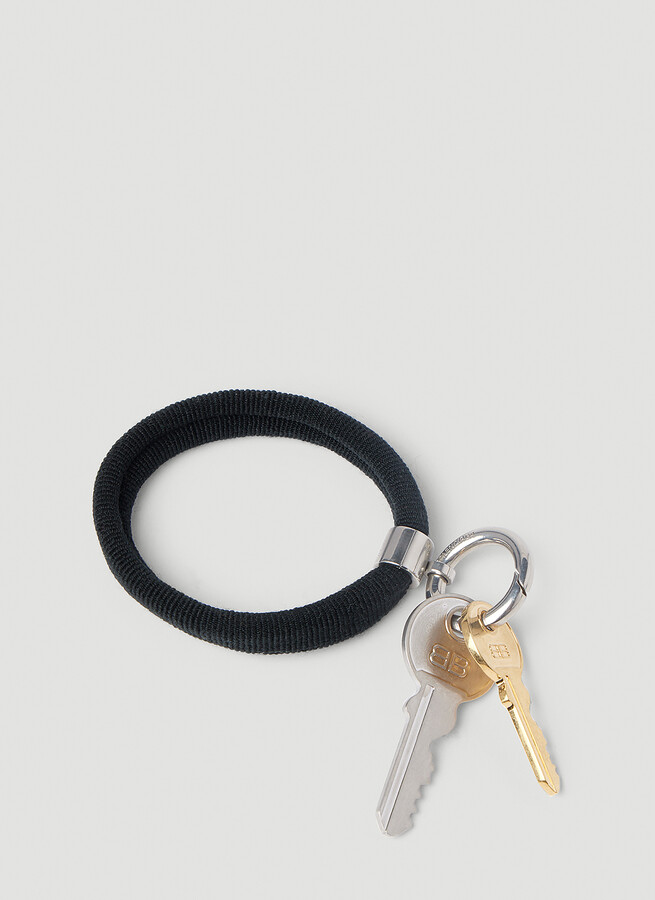 BALENCIAGA ヘアータイ BB ICON HAIR TIE 718894 BALENCIAGA バレンシアガ ヘアタイ BB ICON HAIR TIE 718894
