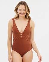 Thumbnail for your product : Jets Plunge One-Piece Swimsuit