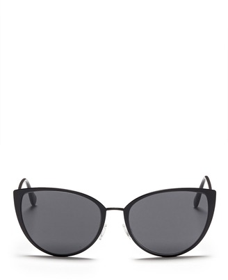 Oliver Peoples 'Jaide' acetate temple metal cat eye sunglasses