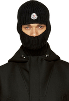 Thumbnail for your product : Moncler Black Wool Balaclava