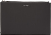 Thumbnail for your product : Saint Laurent Black Mini Tablet Holder Pouch