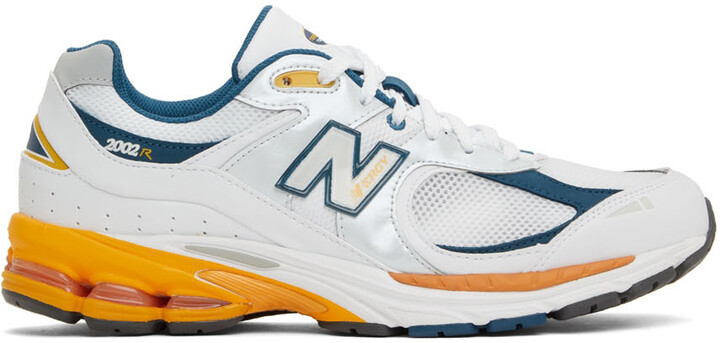 New Balance White 2002R Sneakers - ShopStyle