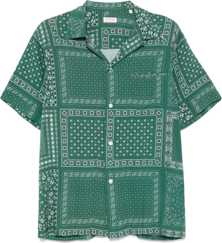 FURSAC Bandana-Print Shirt