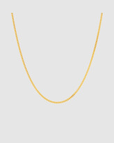 Thumbnail for your product : Michael Hill Women's Gold Necklaces - 45cm Curb Chain in 10ct Yellow Gold