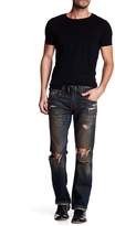 Thumbnail for your product : True Religion Distressed Straight Leg Jeans