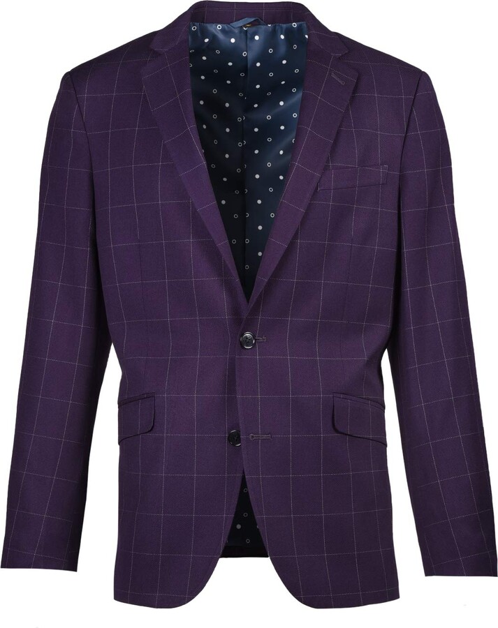 purple pent coat