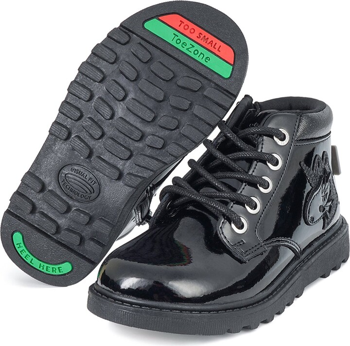 Toezone Shoes Black Unicorn School Shoes Toezone Black Black