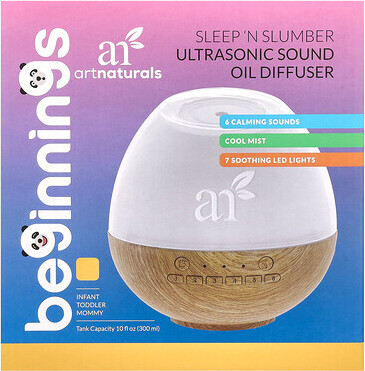 artnaturals artnaturals, Beginnings, Sleep 'N Slumber Ultrasonic Sound Oil Diffuser, 1 Diffuser