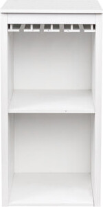 Latitude Run Modular Wine Bar Cabinet With Storage Shelves With Hutch For Dining Room