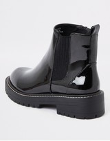 Thumbnail for your product : River Island Chunky Patent Ankle Boot
