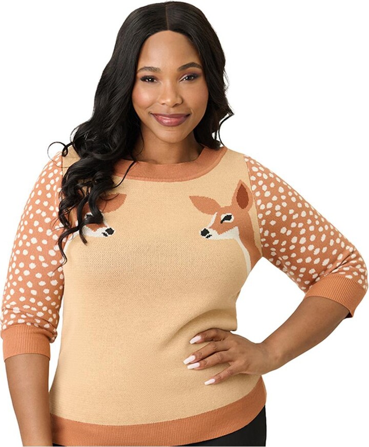 Unique Vintage Plus Size Minou Sweater