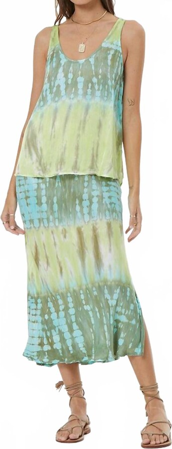 Young Fabulous & Broke Felicity Skirt In Aquatica