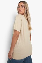 Thumbnail for your product : boohoo Plus Self Love Club T-shirt